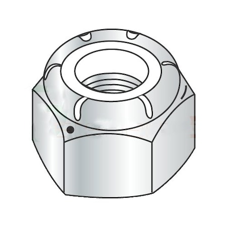 Nylon Insert Lock Nut, 1/2-13, Steel, Grade 5, Zinc Plated, 600 PK